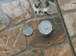 Град и ветер лишили света Динской район Кубани