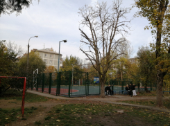 После публикации «Блокнот Краснодар» в районе Гидрострой отремонтировали спортплощадку