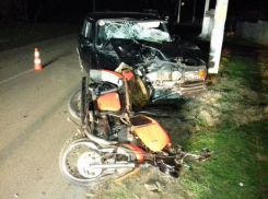 В Краснодарском крае 17-летний мотоциклист пострадал в ДТП