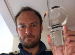  Экс-капитан «Краснодара» Гранквист наконец получил награду РФС 