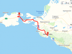 На Кубани вновь перекрыли трассу «Новороссийск — Керчь» из-за подтопления