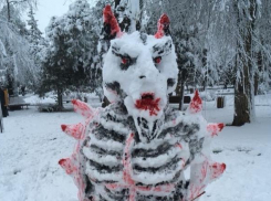 Снежный демон из Темрюка напугал кубанцев