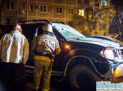 В кубанской столице взорвался внедорожник