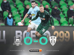 ФК «Краснодар» сыграл вничью в заключительном матче 2021 года