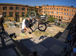 BMX на заводе «ЗИП» - в Краснодаре завершились необычные состязания трюкачей с велосипедом