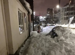 Приемная депутатов и отдел полиции оказались в снежном плену в Краснодаре 