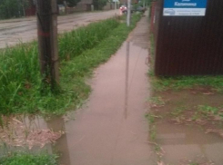 На Кубани из-за сильного ливня подтопило 15 домов 