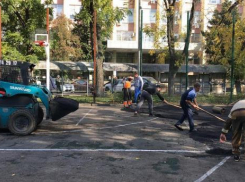 Да будет спорт: ремонт баскетбольных площадок в Краснодаре скоро завершат