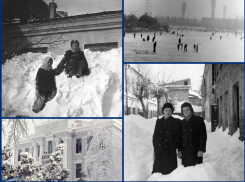 На коньках по реке среди сугробов: как выглядела советская зима в Краснодаре 