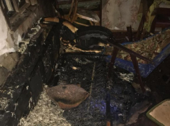  В сгоревшем доме в Кропоткине нашли тела матери и сына 