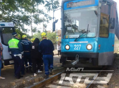 В Краснодаре трамвай сбил пешехода