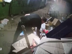 Краснодарец устроил пожар во дворе жилого дома