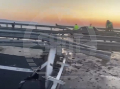 В сети опубликовали видео Крымского моста после ЧП 