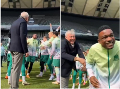 «Быки» и Сергей Галицкий устроили легендарный коридор Джону Кордобе