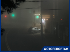 Краснодар превратился в Сайлент Хилл из-за густого тумана 