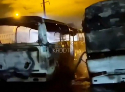 Полиция возбудила уголовные дела после массового поджога автобусов