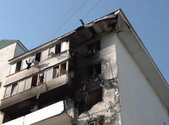 Власти показали кадры разрушений в Новороссийске после атаки БПЛА