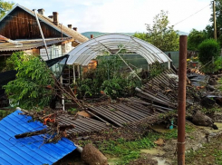 Два поселка в Краснодарском крае оказались под водой: люди спасались на деревьях