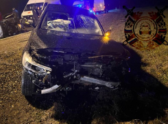 В Краснодарском крае в столкновении иномарок погиб мужчина