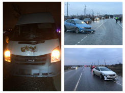 Смертельное ДТП устроил водитель микроавтобуса в Краснодарском крае