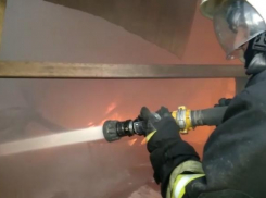 В результате пожара в Краснодаре пострадал один человек