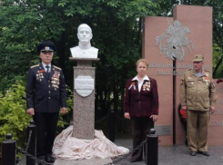 В Краснодаре появился бюст маршала Жукова