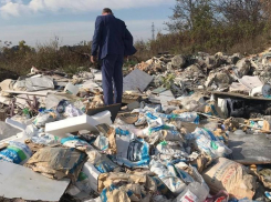 Пригород Краснодара тонет в горах мусора