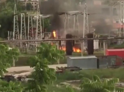 Трансформаторная подстанция загорелась в Краснодаре 