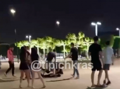 В Краснодаре полиция ищет участников массовой драки в парке Галицкого