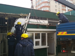 Незаконный рынок в центре Краснодара разберут на части