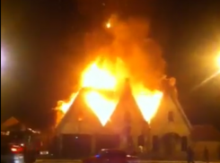 В Новороссийске сгорел частный дом 