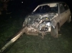 Молодого водителя в Кореновском районе госпитализировали после опрокидывания автомобиля