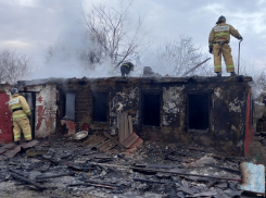 В Краснодарском крае при пожаре сгорели трое детей