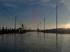 Под Краснодаром не смогли ликвидировать затопление в поселке Южный