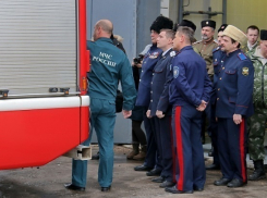 Сотни кубанских казаков стали пожарными