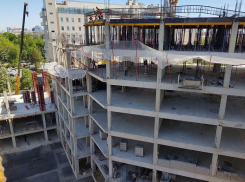 Строительство нового корпуса детской краевой больницы в Краснодаре готово на 10 %