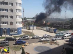 Очередной пожар тушили в Краснодаре