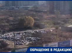 Разрастающаяся под окнами свалка раздражает краснодарцев