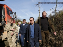 Глава Кубани посетил пострадавшие от наводнений районы