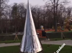 В Краснодарском крае скандальную фигуру «Капля» вернули в парк