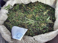 Житель Кубани прятал 4,5 кг марихуаны под мешками с мусором