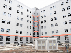 Строительство лечебно-диагностического корпуса детской краевой больницы в Краснодаре находится на завершающей стадии 