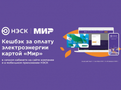 Акция «Кешбэк за оплату электроэнергии картой «Мир» продолжается