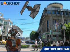 75 лет создателю Star Wars: Краснодар на время стал космопортом