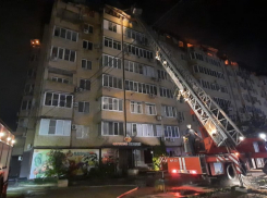 В результате крупного пожара в многоквартирном доме в Краснодаре сгорело 64 квартиры