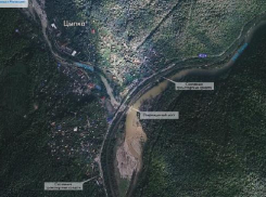 На затопленный Туапсинский район взглянули из космоса