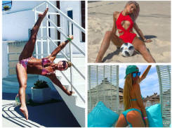 InstaЖар: горячие девушки в сексуальных купальниках на курортах Кубани