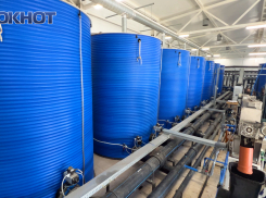 В станице на Кубани спустя 1,5 года простоя запустили и сдали станцию очистки воды