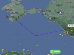 Самолёт управделами президента вылетел из Крыма в Краснодарский край