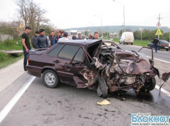 В ДТП под Новороссийском столкнулось четыре автомобиля